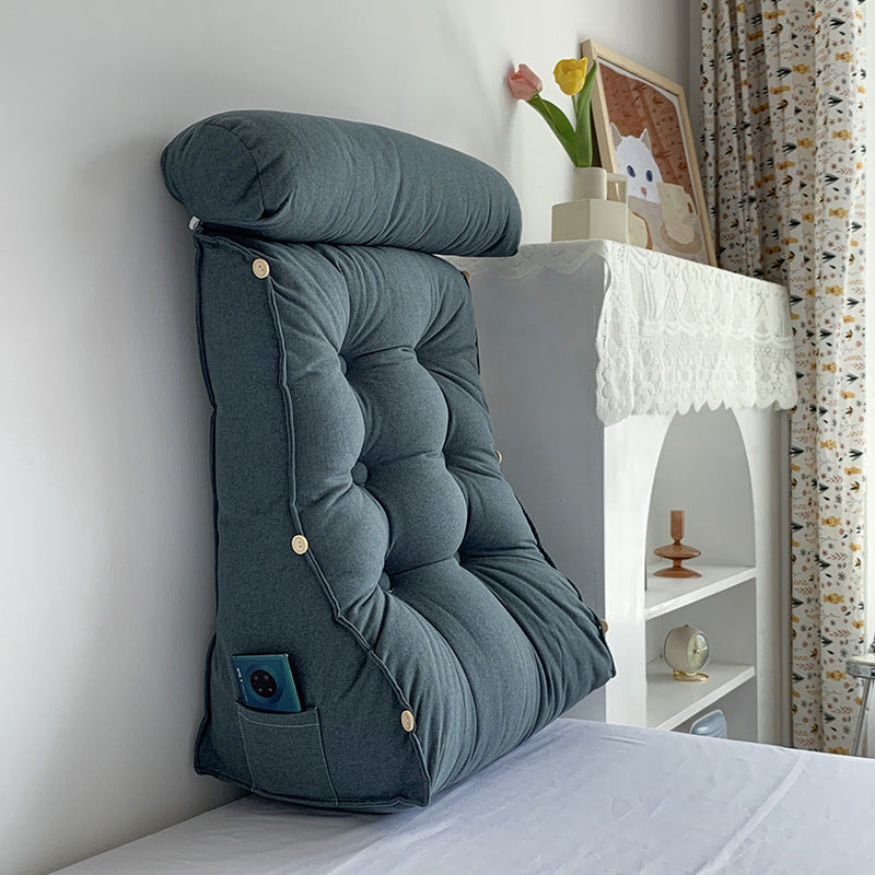 Ergonomics Bedside Cushion Lumbar Cushion Pillow - DropOnline.co