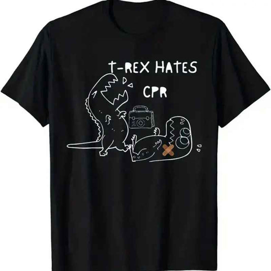 Men's Printed Short Sleeve T-Shirt - Casual Graphic Design Tee