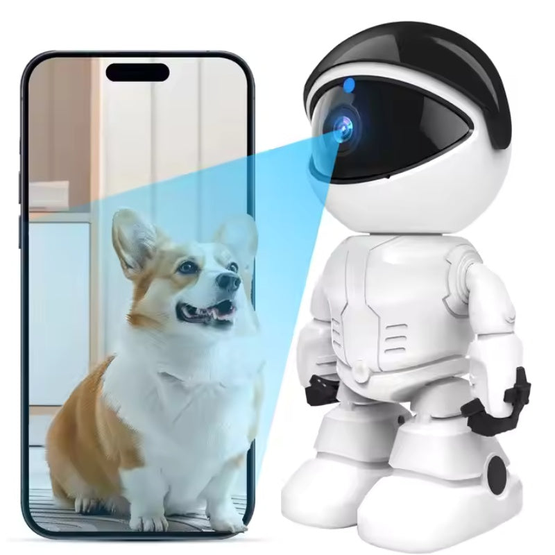 Smart Robot WiFi Camera - 1080P HD Baby Monitor & Home Security Camera with Pan/Tilt - DropOnline.co