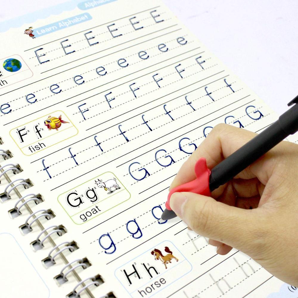 Copy Book Children Writing Sticker Practice English Copybook - DropOnline.co