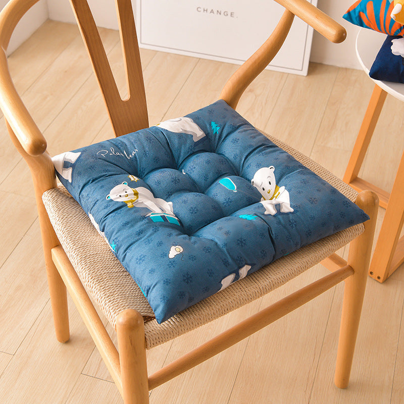 Simple Printed Square Cushion Cartoon Bay Window - DropOnline.co