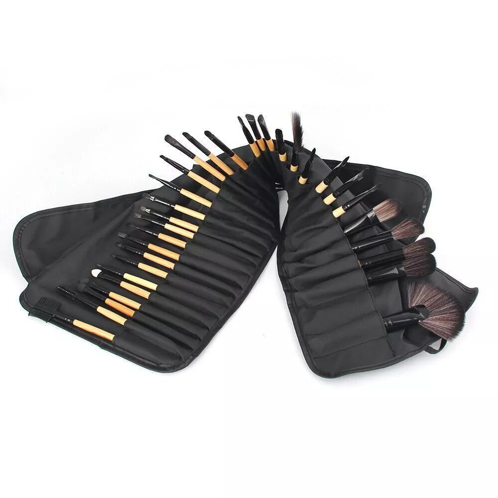 A Portable 32-piece Makeup Brush Set That's Perfect For Travel, Business Trips, And Outdoor Makeup. - DropOnline.co
