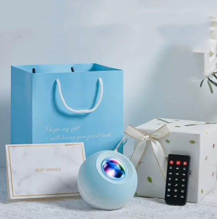 Projector Small Night Light Rotating Water Ripple Flame Ambiance Bedroom Decor - DropOnline.co