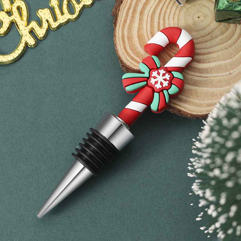 Party Gathering Christmas Tree Sealed Wine Stopper - Holiday Bottle Stopper - DropOnline.co