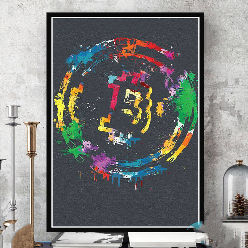 White Paper Poster Canvas Painting Wall Art Living Room Bedroom Decor - DropOnline.co