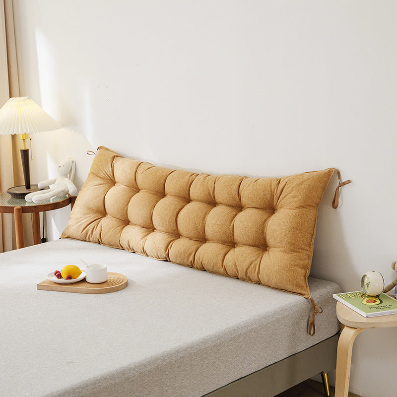 Waterproof Big Backrest Rocking Chair Cushion Bedroom Sofa Waist Pillow Bedside Cushion - DropOnline.co