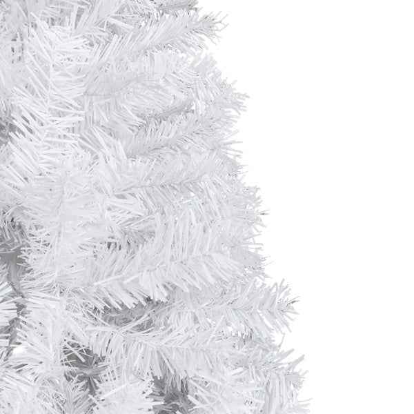 White 7ft Christmas Tree - 950 Branches PVC Material