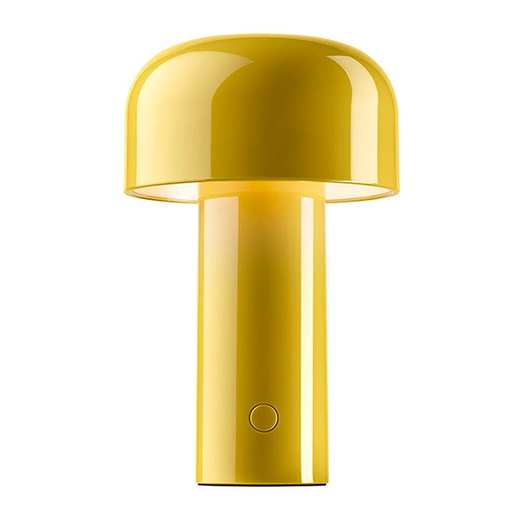 Designer Mushroom Table Lamp Night Light Portable Cordless Touch Rechargeable Decor Lamp USB Bedside Lamp Desktop Lamp - DropOnline.co