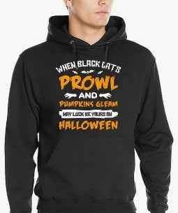 Men's Printed Hoodie - Artistic Graphic Pullover Sweatshirt