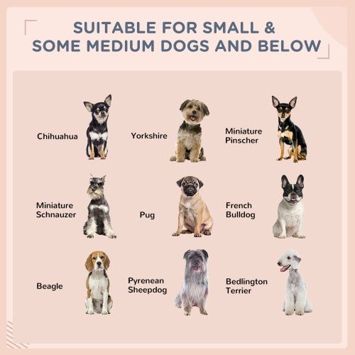 PawHut Wicker Dog House Outdoor With Canopy, Rattan Dog Bed With Water-resistant Cushion, For Small And Medium Dogs, Dark Blue - DropOnline.co