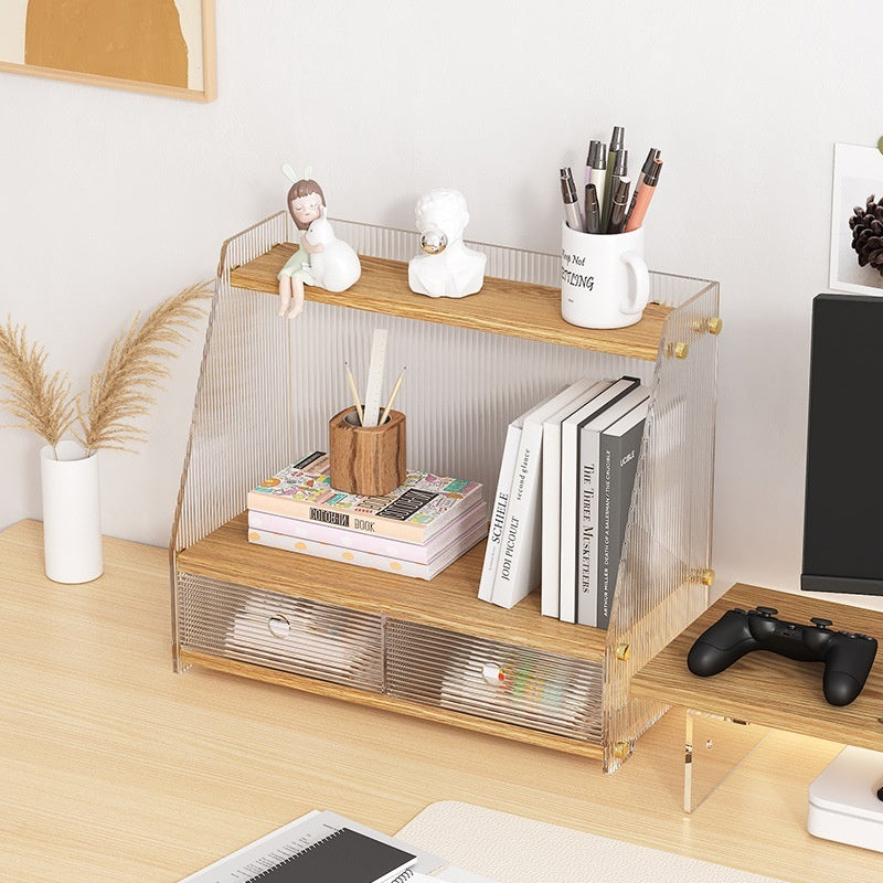 Office Acrylic Desk Storage Cabinet - DropOnline.co