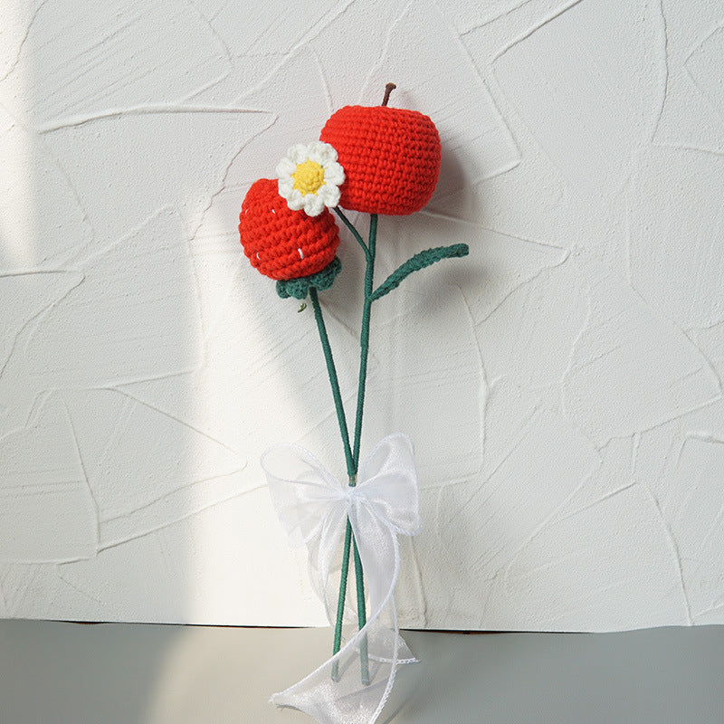 Home Hand-knitting Bouquet Pendant Decoration - DropOnline.co