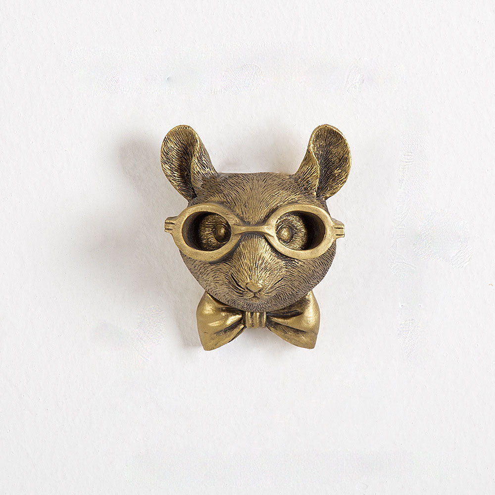 Antique Bronze Animal Pendant - Indoor Home Bedroom Decor Hanging Ornament - DropOnline.co