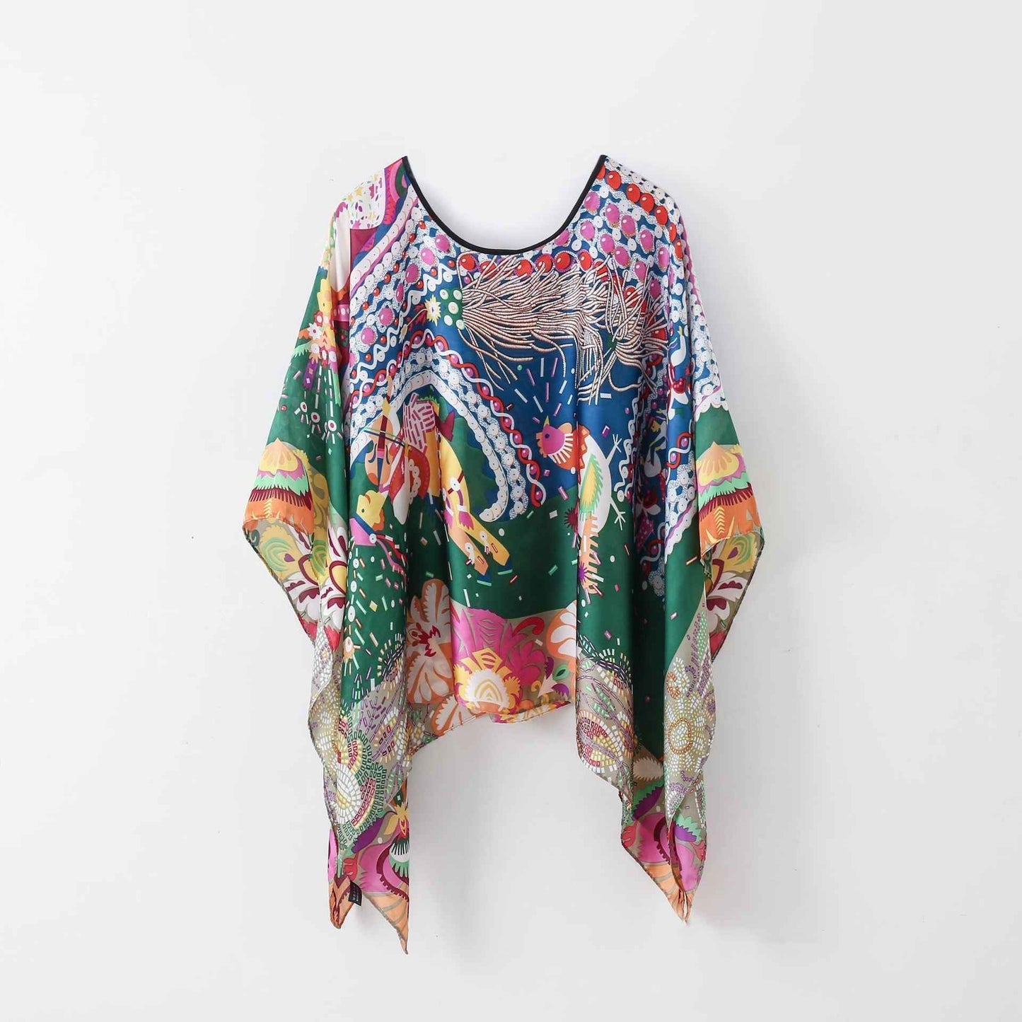 Pullover Shawl Outerwear Cover-up - Multifunctional Scarf Wrap