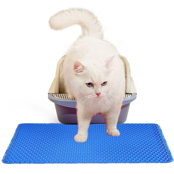 Double Layer Rice Shaped Cat Litter Pad - DropOnline.co