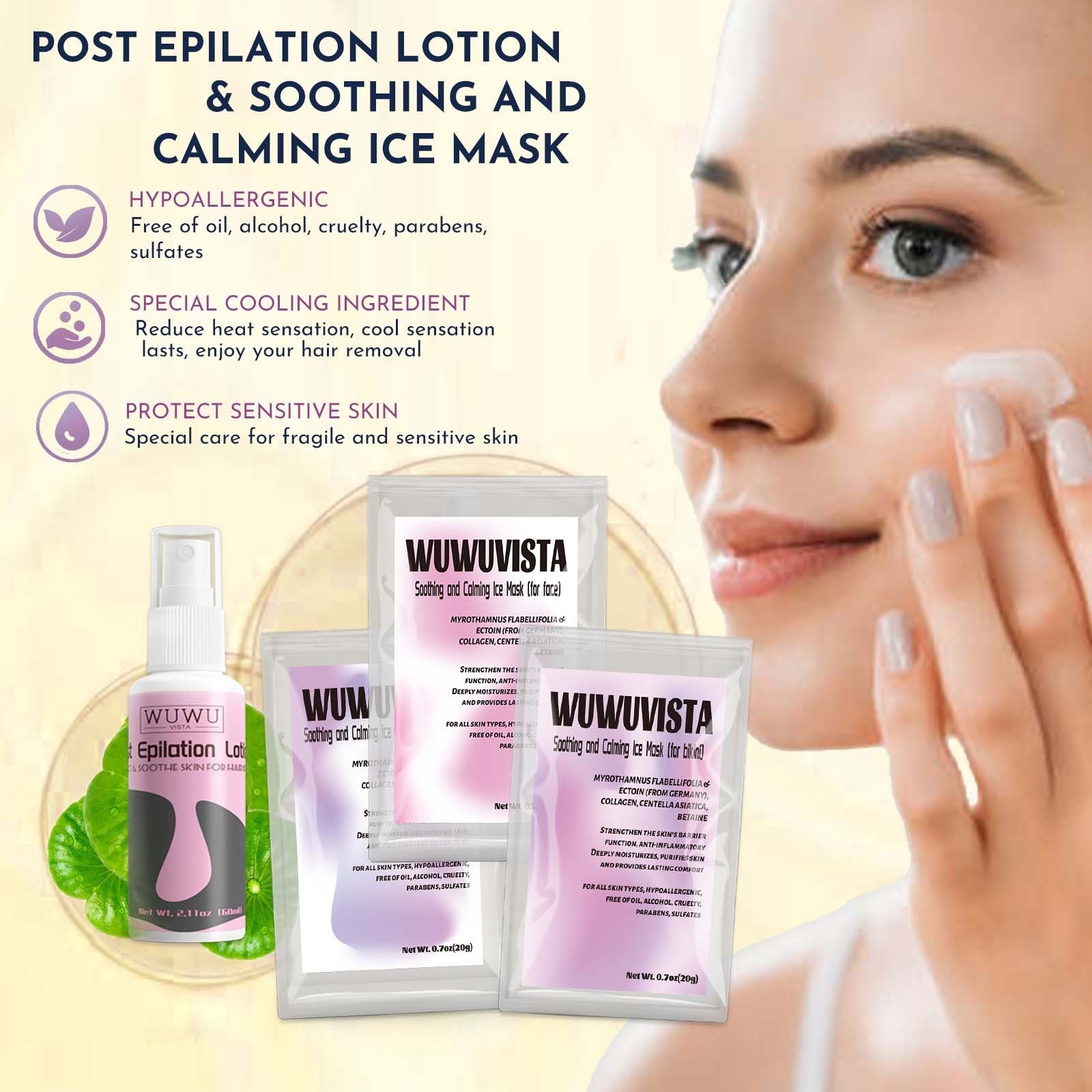 Waxing Kit WUWUVISTA 23 Items Hair Removal Wax Kit With Wax Warmer Waxing Beads For Face, Brazilian, Full Body, Bikini, Sensitiive Skin  Skin Suitable For Plugs Of American, European Specification - DropOnline.co