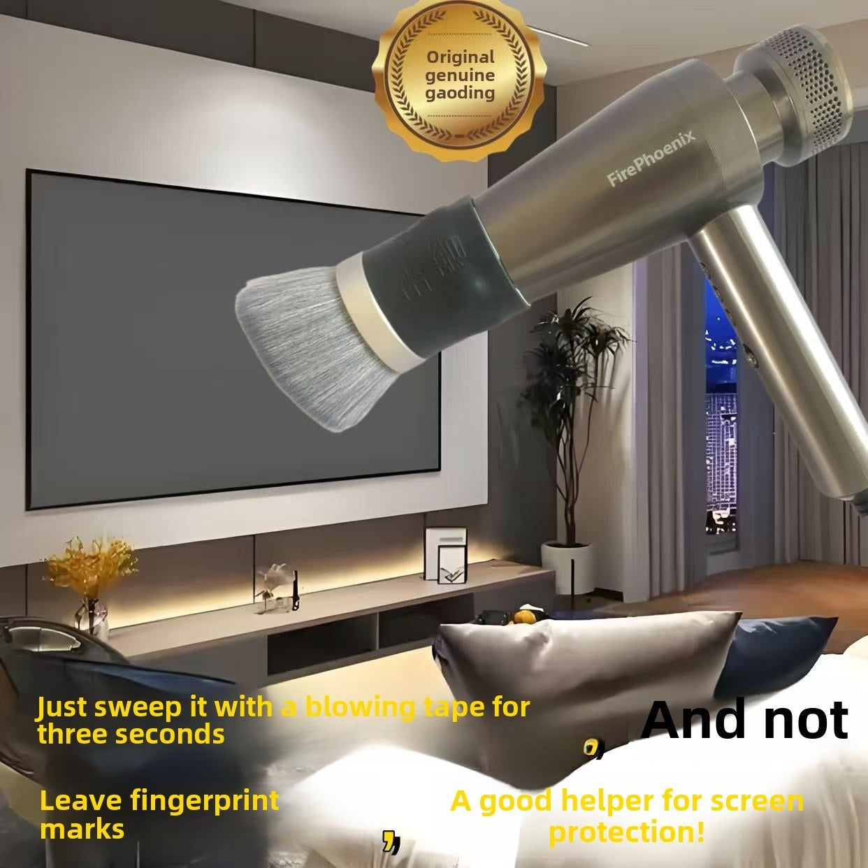 A Hairbrush For Hair Dryers. It Is A Hairbrush Used In Barbershops With Soft Bristles. It Is Compatible With Hair Dryers With A Diameter Of 4 To 5.5 Cm. - DropOnline.co