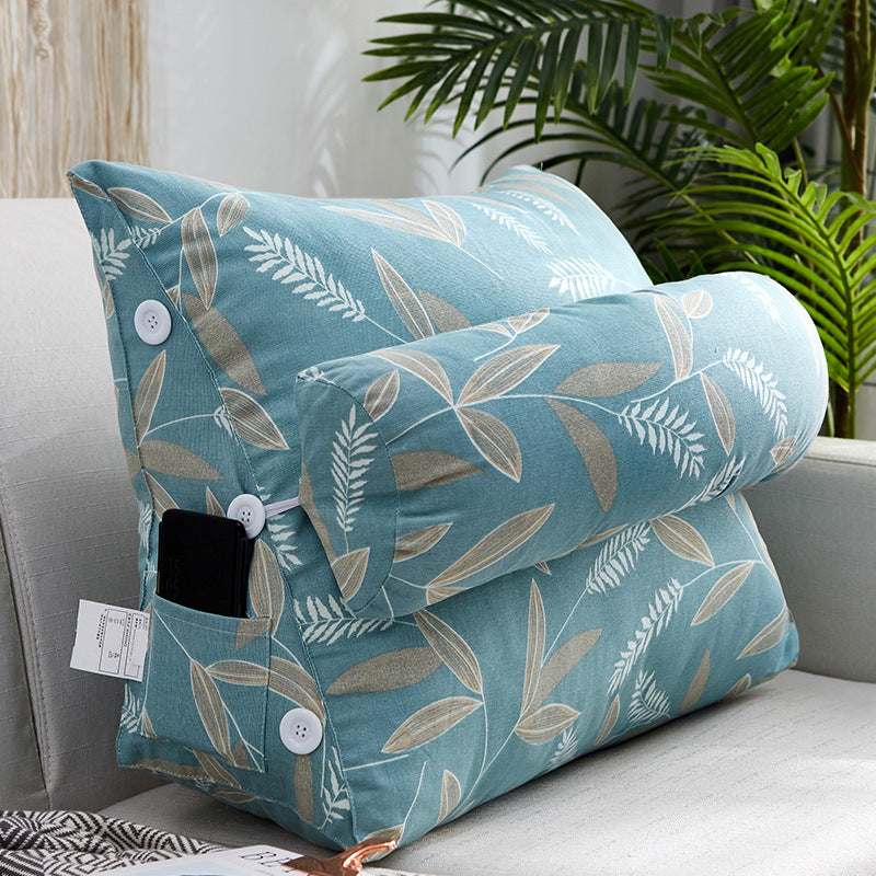 Bed Cushion, Head Cushion, Triangle Pillow - DropOnline.co