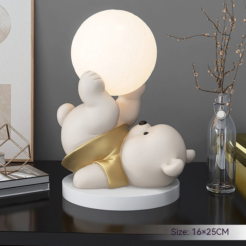 Cute Bear Decoration Home Decoration Bedroom Bedside Night Light - DropOnline.co