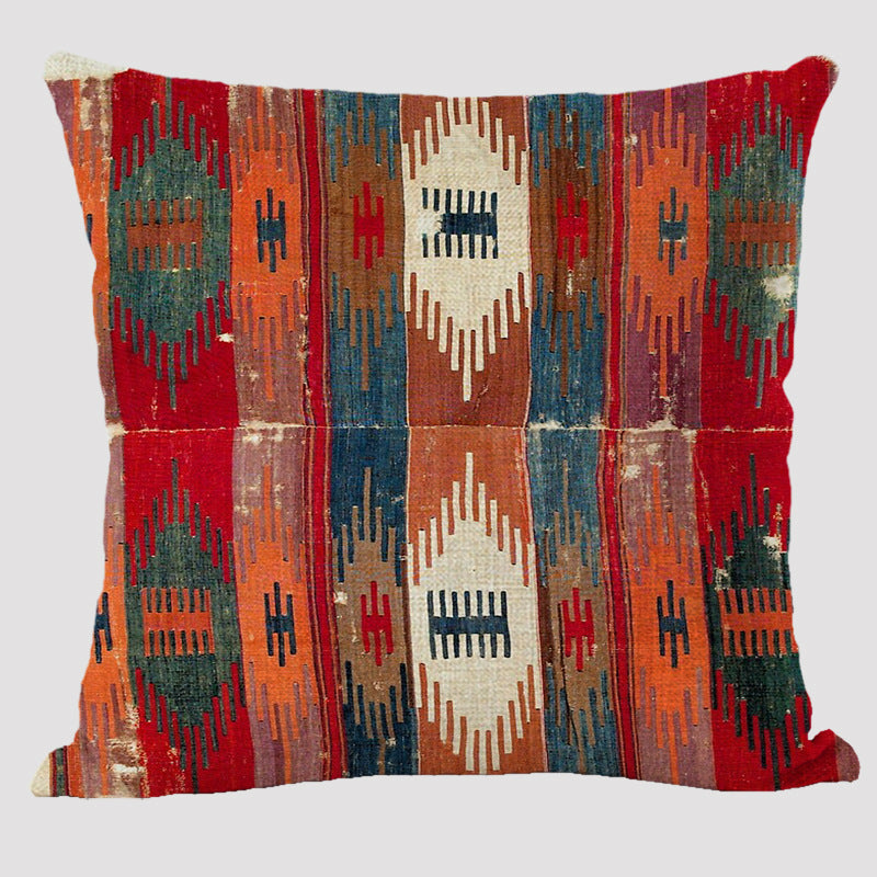 Modern Minimalist Bohemian Pillow Printed Polyester Cushion Cover - DropOnline.co