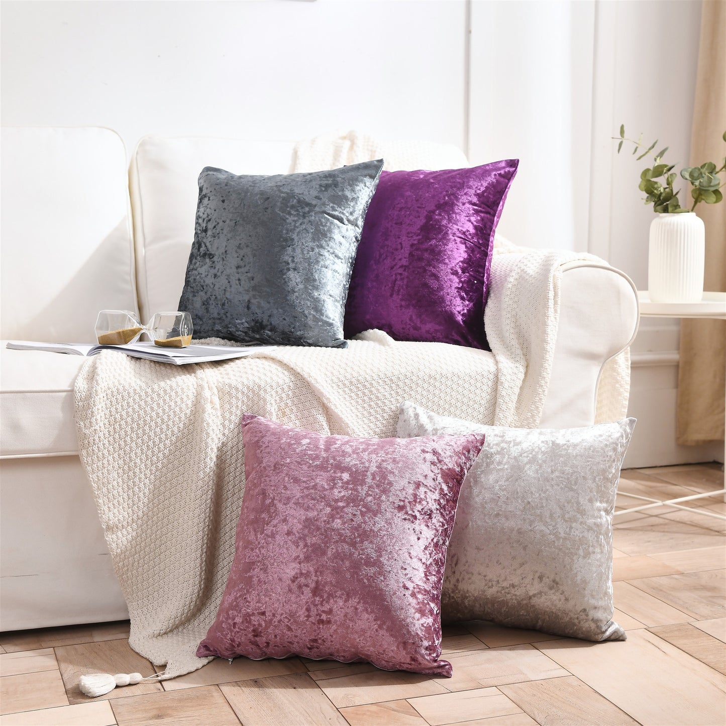 Ice Velvet Pillow Cushion Bedroom - DropOnline.co