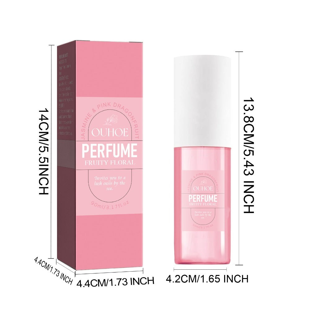 Brazilian Jasmine Perfume - A Glamorously Pure Feminine Fragrance - A Long-lasting, Gentle Floral Body Spray That Is Perfect For Romantic Dates - DropOnline.co
