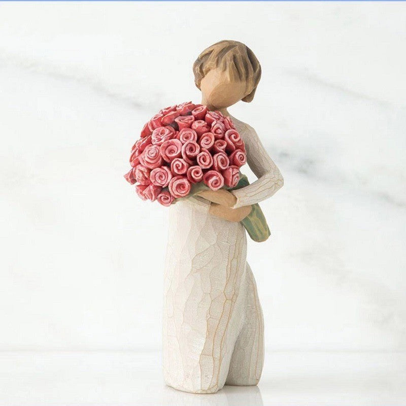 Home Girl Resin Statue Decoration - DropOnline.co