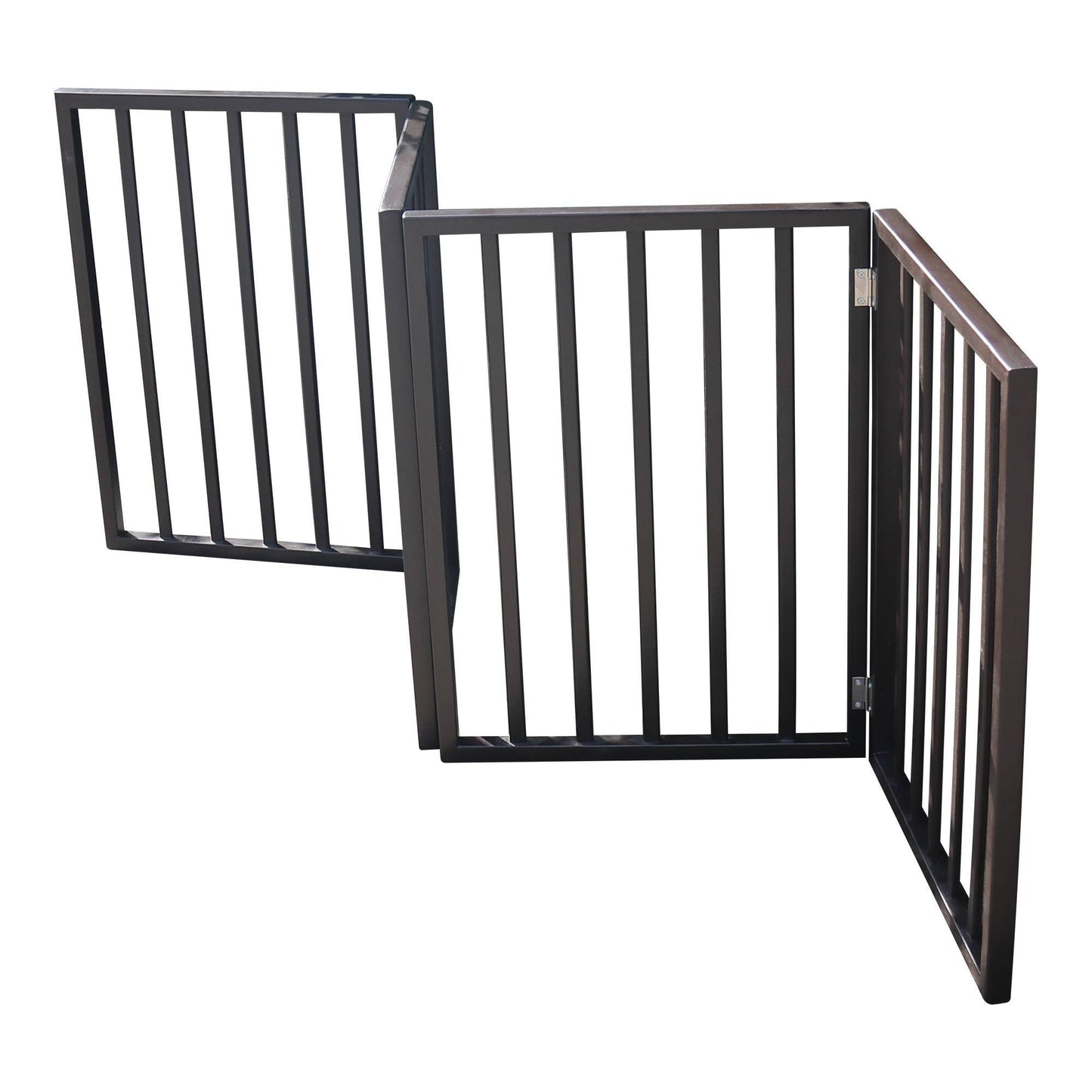 Pet Gate - Dog Gate For Doorways,Stairs Or House-standing, Folding - DropOnline.co