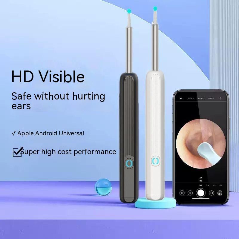 Wireless Smart HD Endoscope Luminous Ear Pick Ear Picking Tools - DropOnline.co