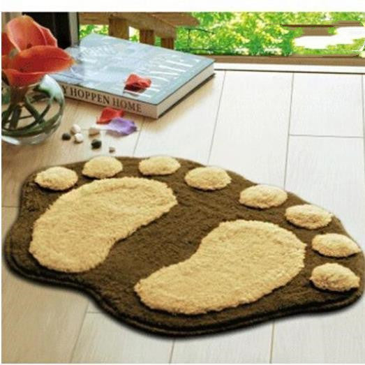 Bathroom Living Room Cushion Bedroom Foot Non-slip Doormat And Foot Mat - DropOnline.co