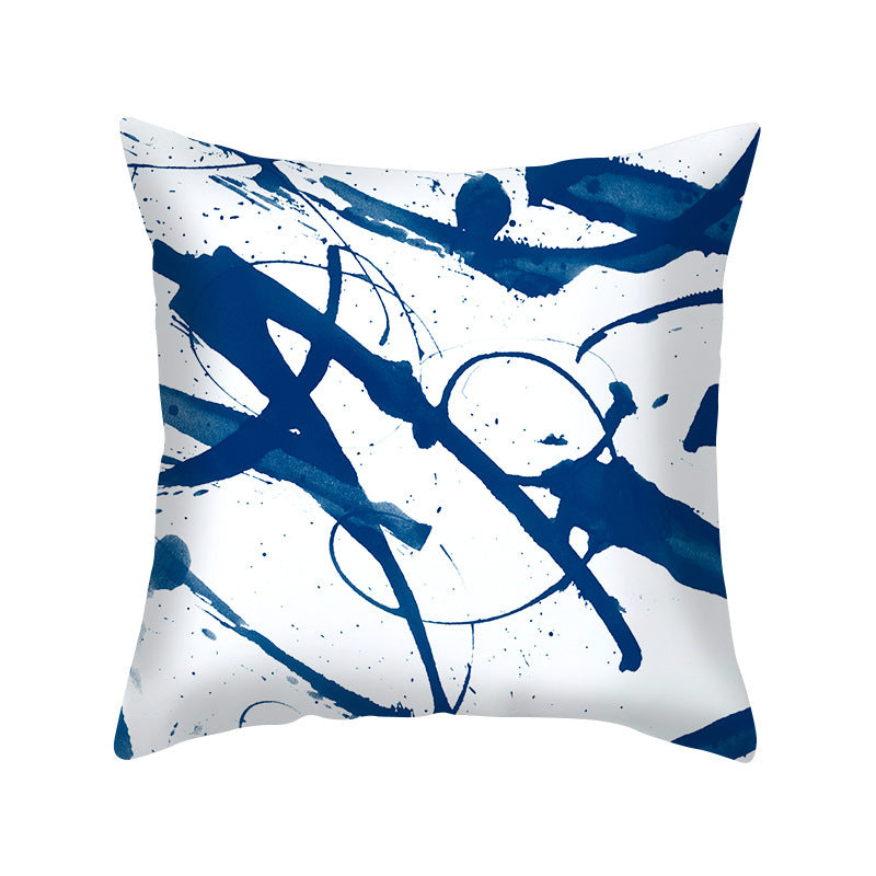 Cushion Cover In Printed Super Soft Material - DropOnline.co