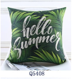 Tropical rain forest sofa pillow cushion - DropOnline.co