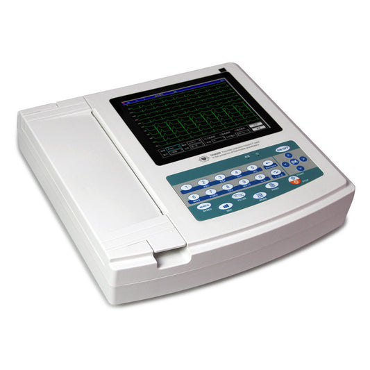 Digital 12 Channel 12 Lead Electrocardiograph ECG EKG Machine Interpretation PC Software - DropOnline.co