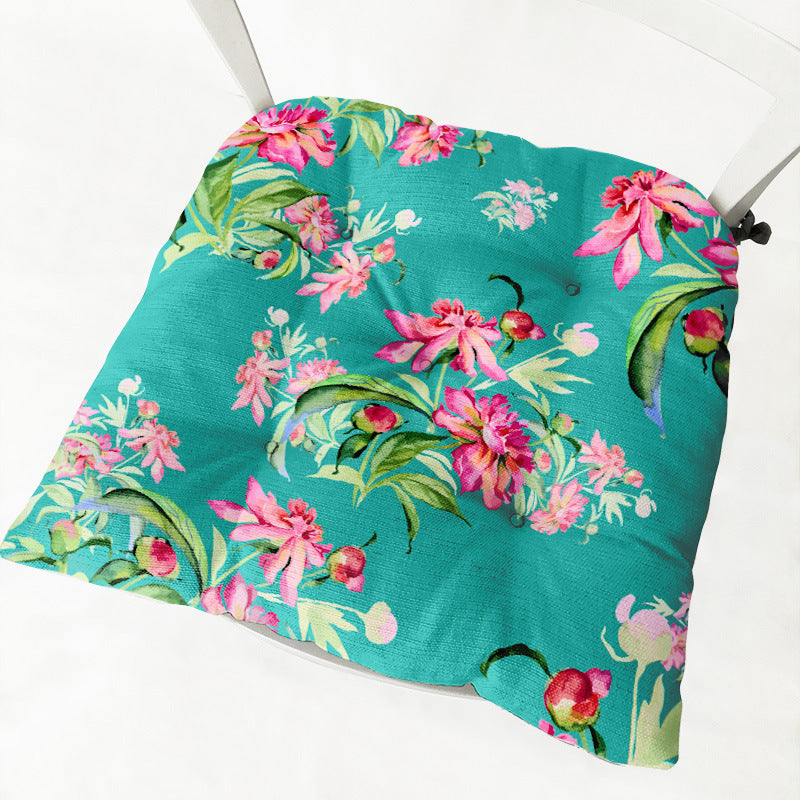 Flower Flower 213 Thick Flannel Chair Cushion - DropOnline.co