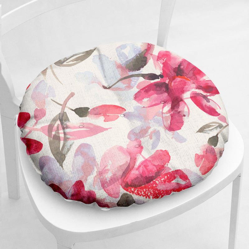 Flower Flower 213 Thick Flannel Chair Cushion - DropOnline.co
