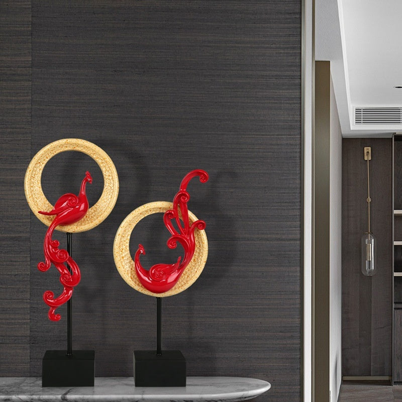 Creative Light Luxury Phoenix Ornament Crafts - DropOnline.co