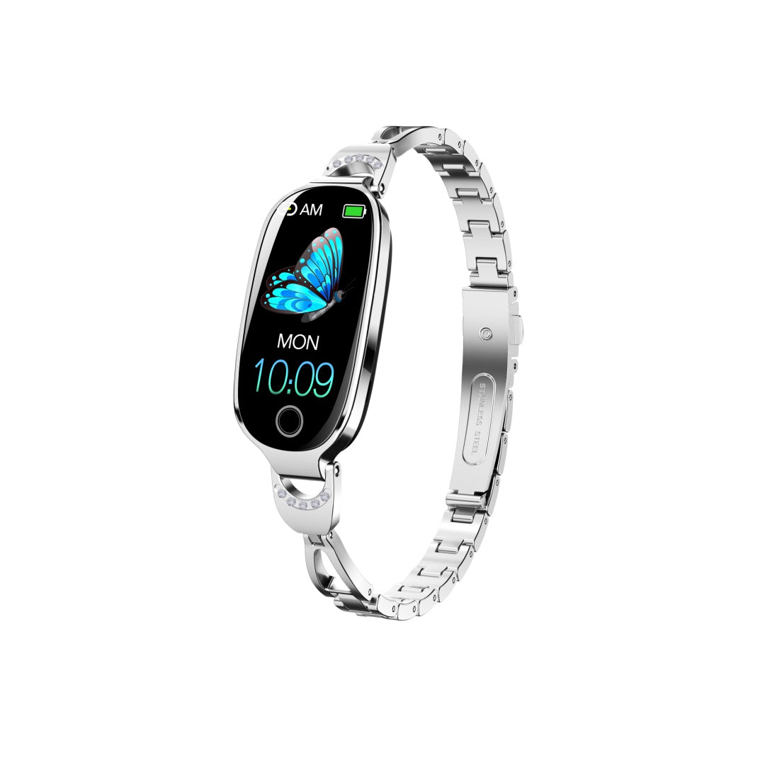 Smart Watch - Fitness Tracker And Menstrual Cycle Tracking, Heart Rate&Blood Pressure Monitoring, Sleep Tracking, Step Counter, Waterproof Smart Watch Compatible With IPhone&Android Phones - DropOnline.co