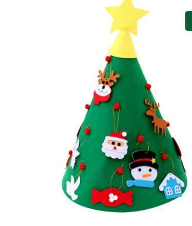 Felt Cloth to Decorate Christmas Tree - DIY Tree Decoration Kit - DropOnline.co