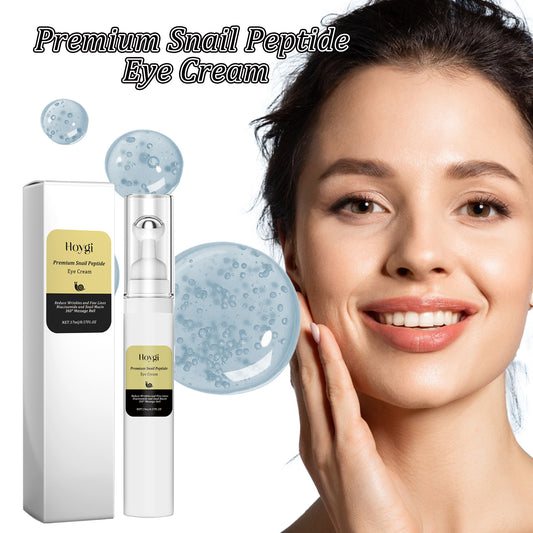 Hoygi Snail Peptide Eye Cream Firms And Fades Puffiness And Fine Lines Eye Roller Massage Eye Cream - DropOnline.co
