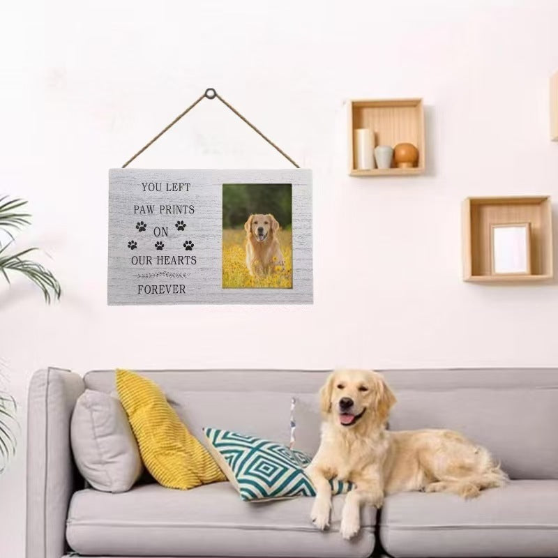 Wooden Photo Frame Pendant Photo Ornaments - DropOnline.co