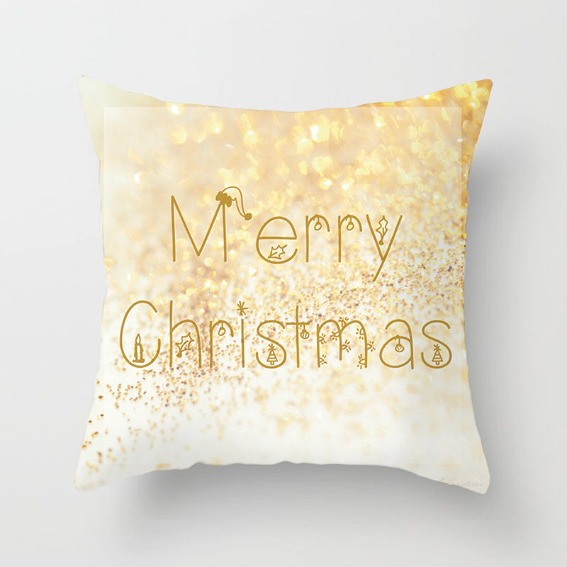 Christmas Nordic Style Peach Skin Fabric Pillow Cover Car Home Sofa Cushion Cover - DropOnline.co