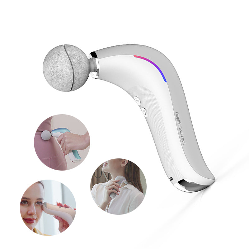 Mini Electric Massage Gun | Deep Tissue Fascia Percussion Massager with LCD Display