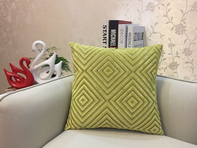 Home Decorative Sofa Throw Pillows Flannel Cushion Cover - DropOnline.co