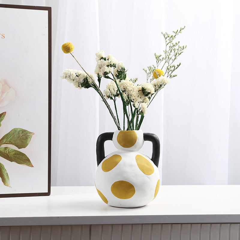 Ceramic Vase Decoration Living Room Home Decoration - DropOnline.co