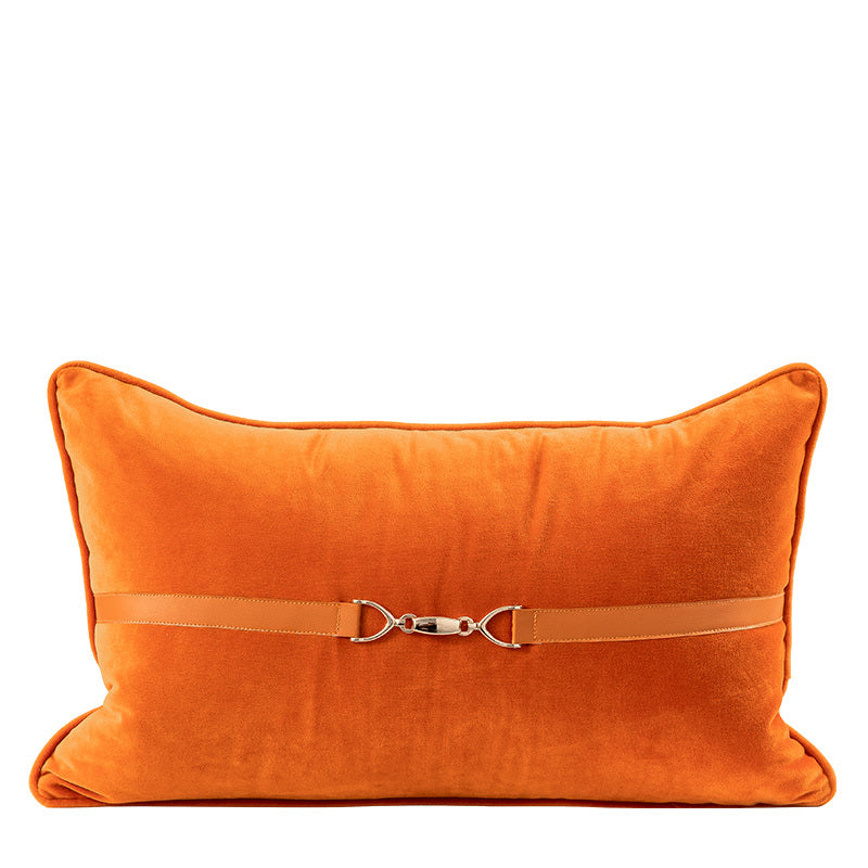 Bedroom Model Room Living Room Bedside Large Backrest Cushion Lumbar Pillowcase - DropOnline.co