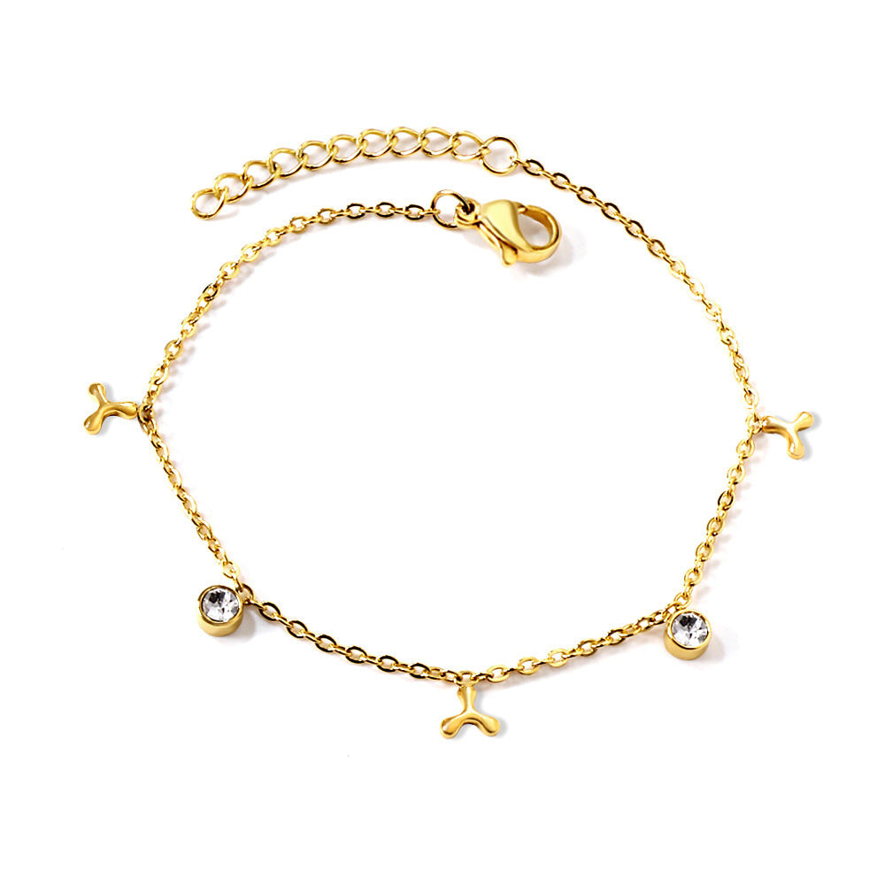 European And American Fashion Bracelet Simple Exquisite Refined Grace Cold Style - DropOnline.co