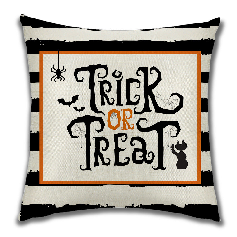Cartoon Pumpkin Castle Sofa Cushion Cushion Pillowcase - DropOnline.co