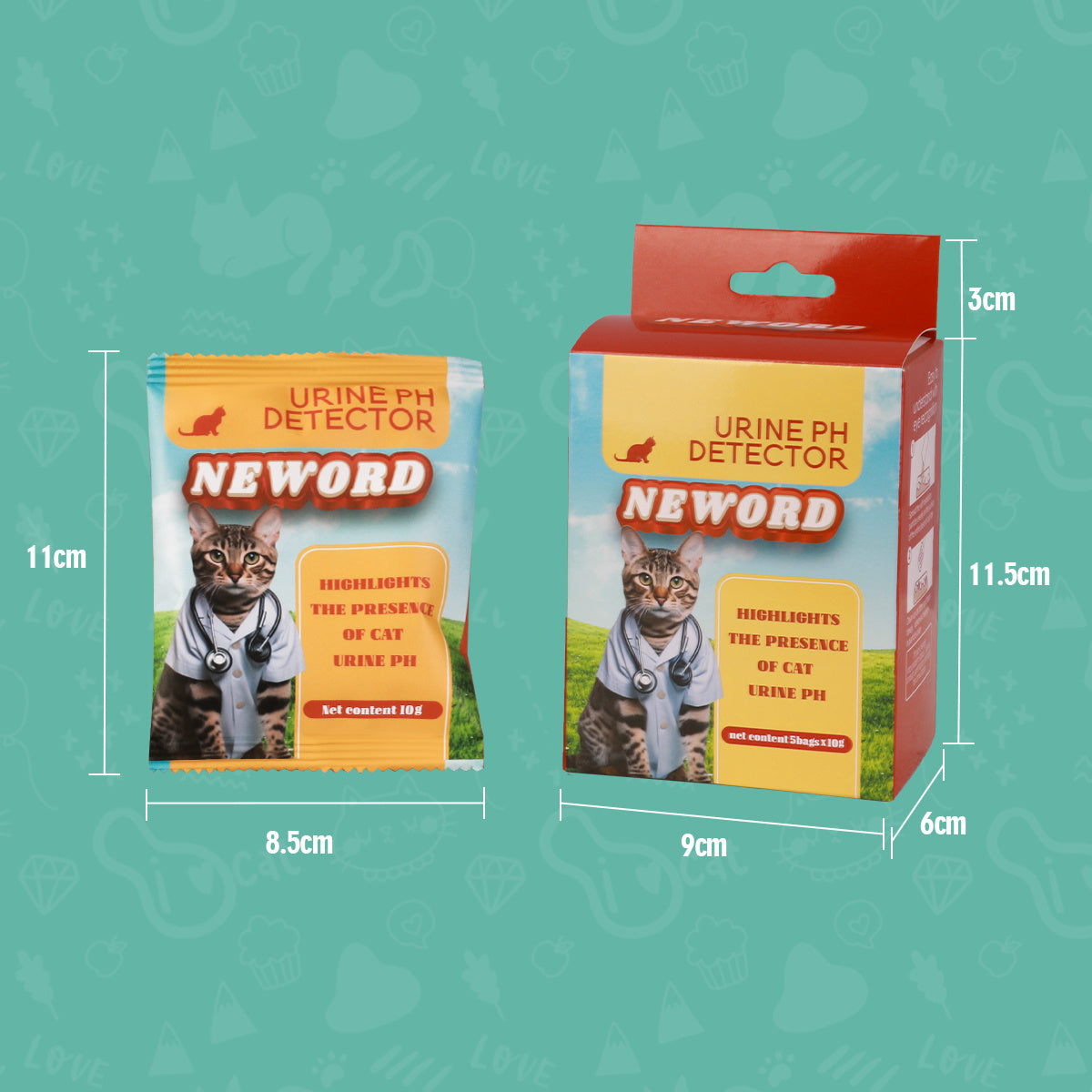 Cat Litter Self Checking Particles - Health Monitoring Color-Changing Litter for Cats - DropOnline.co