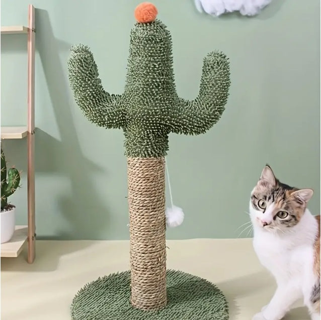 Cat Furniture, Beautiful Interactive Cactus Cat Toy, Suitable For Indoor Cats - Fun Pet Supplies, Perfect For Play And Exercise - DropOnline.co