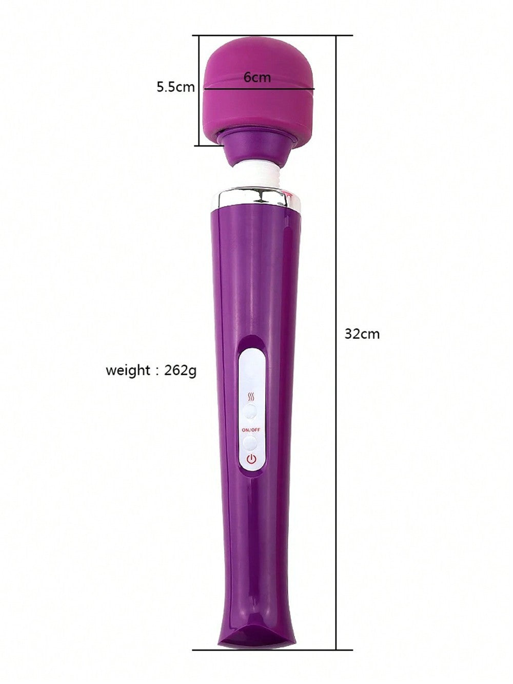 Handheld Massager 20 Speed Wand Vibrating Massage Magic Full Body Therapy Motor - DropOnline.co